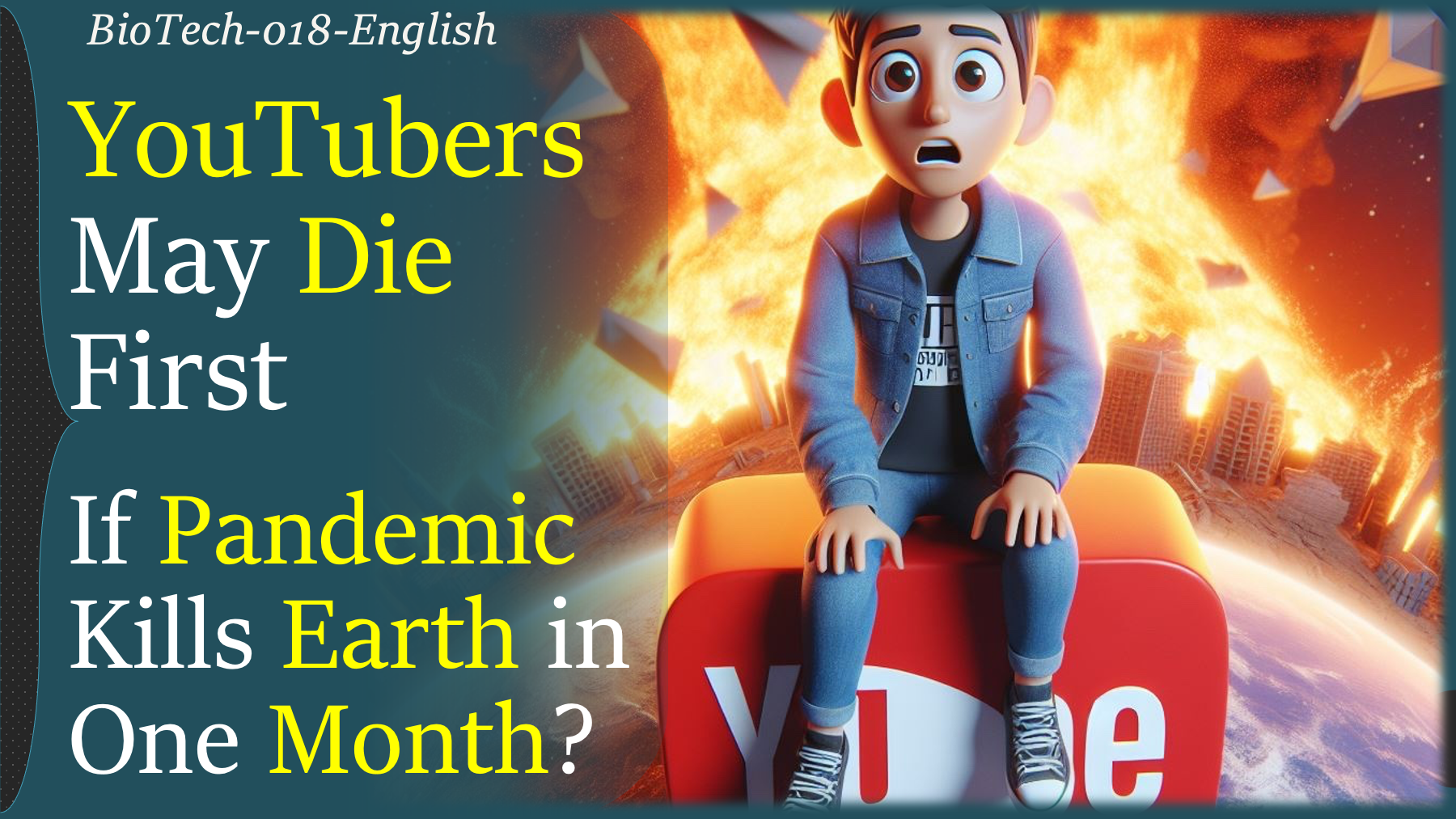 Who will die first if life on Earth demise in one month?